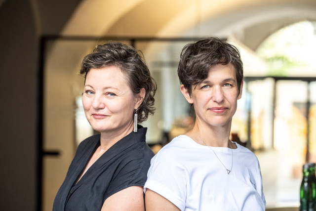 Estuar sind wir: Isabella Natter-Spets und Isabelle Goller